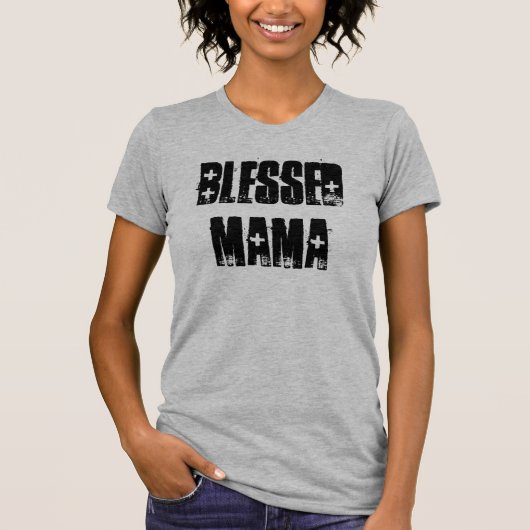Gesegnete Mutter Tee (Vorderseite)