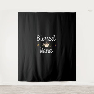 Gesegnete Nana-Shirt Thanksgiving Weihnachten Wandteppich