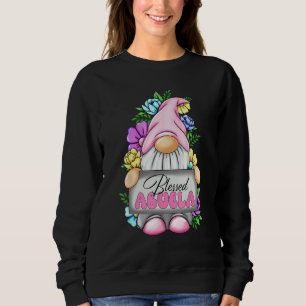 Gesegnete Oma Gnom Blumenliebe Oma Muttertag Sweatshirt