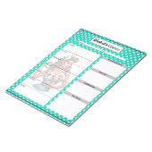 Gesegnete Pinup Nurse _ Woche auf einen Blick Notizblock (angewinkelt)