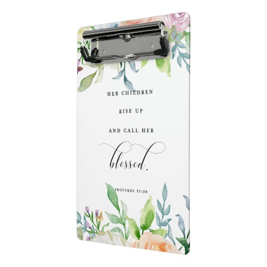 Gesegnete Proverbs 31 Zwischenablage Mini Klemmbrett (Gewinkelt2)
