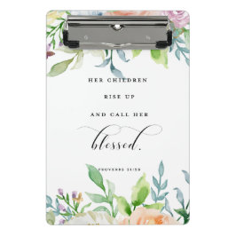 Gesegnete Proverbs 31 Zwischenablage Mini Klemmbrett