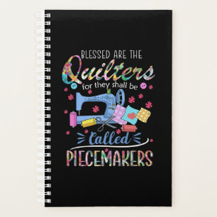 Gesegnete Quilters-Piecemakers verlassen Nähideen Planer