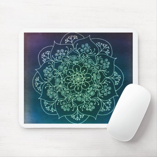 Gesegnete Regen-Mandala Mousepad (Mit Mouse)