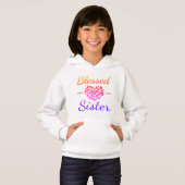 Gesegnete Schwester Hoodie (Vorne ganz)