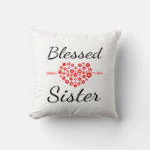 Gesegnete Schwester Kissen (Vorderseite)