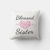 Gesegnete Schwester Kissen (Vorderseite)