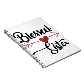 gesegnete Schwester Notizblock (Rechte Seite)