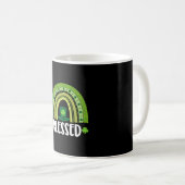 Gesegnete St Patricks Kaffeetasse (VorderseiteRechts)