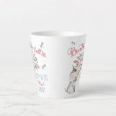 Gesegnete Tante Elephant und Dragonfly Milchtasse (Vorderseite)