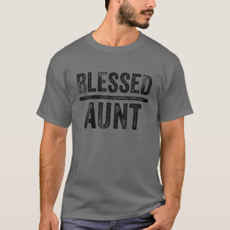 Gesegnete Tante Muttertag Geburtstagsfeier Funny V T-Shirt