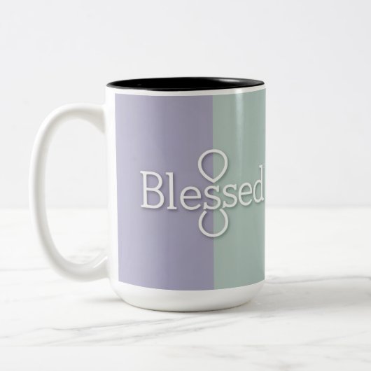 Gesegnete Tasse - Christlicher Coffee Cup Adesign (Links)