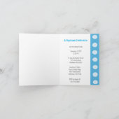 Gesegnete Taufeinladungen Einladung (Innenseite)