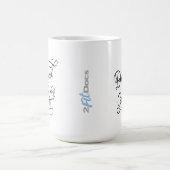 Gesegnete u. dankbare Tasse (15oz) (Mittel)