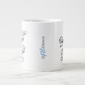Gesegnete und dankbare Tasse (20oz) (Vorderseite)