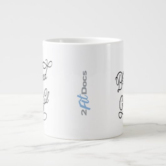 Gesegnete und dankbare Tasse (20oz) (Vorderseite)