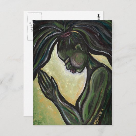 Gesegnete und hoch bevorzugte Postkarte (Vorne/Hinten)