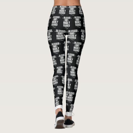 Gesegnete und hochgeschätzte Leggings (Rückseite)