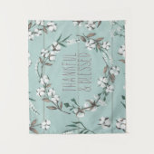 Gesegnete VI Minze | dankbar u. gesegnet Wandteppich (Vorderseite)