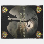 Gesegnete Weg-Fleece-Decke, Fleecedecke (Vorderseite (Horizontal))