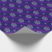 Gesegnete Winter-Sonnenwende Geschenkpapier (Ecke)