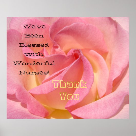 Gesegnete wunderbare Kunstdrucke der Krankenschwes Poster (Vorne)