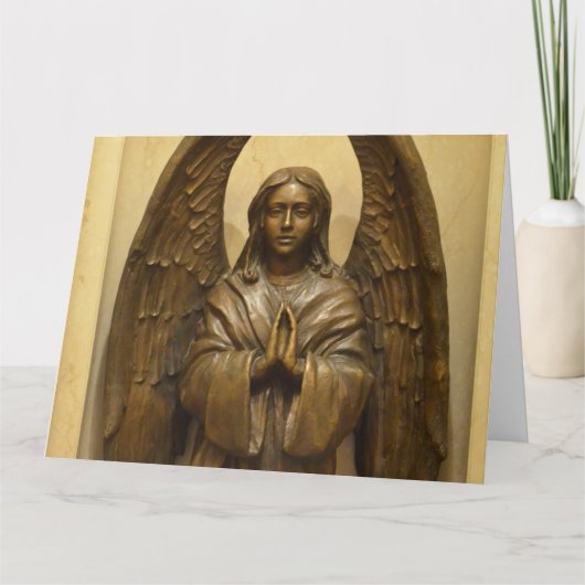 Gesegneter Angel Karte (Vorderseite)