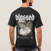 Gesegneter Angel T-Shirt (Rückseite)