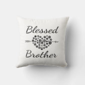 Gesegneter Bruder Kissen (Rückseite)