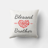 Gesegneter Bruder Kissen (Rückseite)