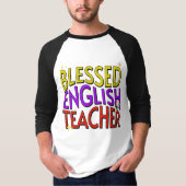Gesegneter Englischlehrer T-Shirt (Vorderseite)