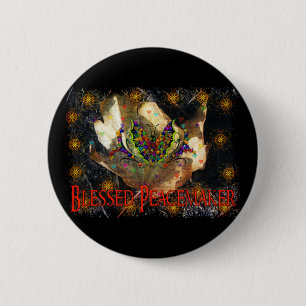 Gesegneter Friedensstifter Button