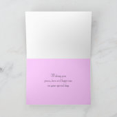 Gesegneter Geburtstag Karte (Innenseite)