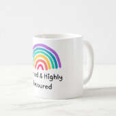 Gesegneter & Hoch Begünstigter Becher Kaffeetasse (VorderseiteRechts)
