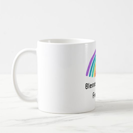 Gesegneter & Hoch Begünstigter Becher Kaffeetasse (Links)
