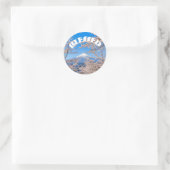 Gesegneter Klassischer Rund Sticker (Tasche)