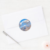Gesegneter Klassischer Rund Sticker (Umschlag)