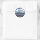 Gesegneter Klassischer Rund Sticker (Tasche)