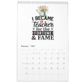 Gesegneter Lehrer Kalender (Feb 2027)