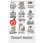 Gesegneter Lehrer Kalender (Titelbild)