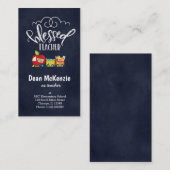 Gesegneter Lehrer Visitenkarte (Vorne/Hinten)