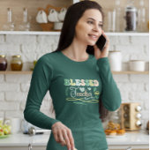 Gesegneter Lehrer zurück zum Schuldesign T-Shirt