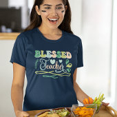 Gesegneter Lehrer zurück zum Schuldesign T-Shirt