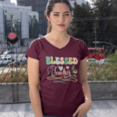 Gesegneter Lehrer zurück zum Schuldesign T-Shirt