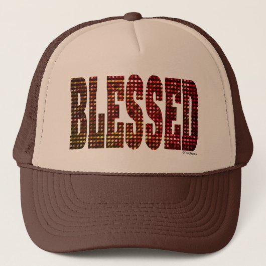 Gesegneter LKW-Hut - Imitate Foil Affirmation Truckerkappe (Vorderseite)