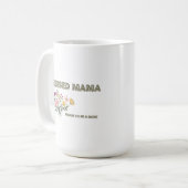 Gesegneter Mama-Becher Kaffeetasse (Vorderseite Links)