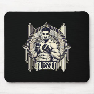 Gesegneter Mixed Martial Arts Bjj Kickboxing Muay Mousepad