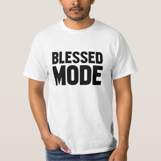 Gesegneter Modus-T - Shirt (Vorderseite)