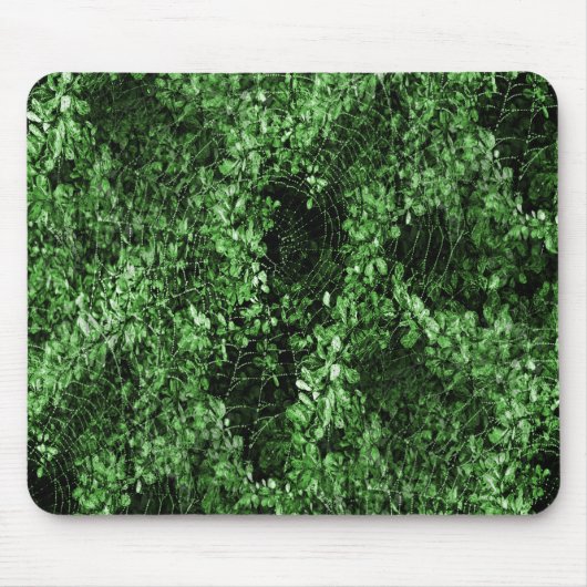 Gesegneter Morgen der Spinnen... Mousepad (Vorne)