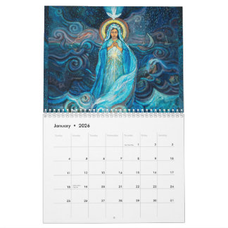 Gesegneter Mutter-Maria-Kalender katholischer Bild Kalender